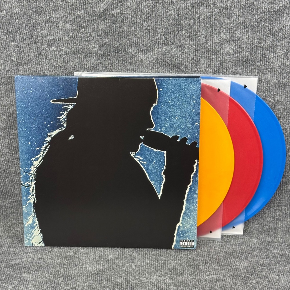Billie Eilish Hit Me Hard and Soft The Tour Live 3LP Blue Red Yellow Vinyl Set